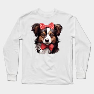 Fancy Shetland Sheepdog Long Sleeve T-Shirt